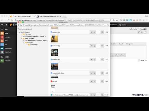 TYPO3 8.7 für Redakteure - Teil 20:  Die Seiteneigenschaften  -  Resourcen