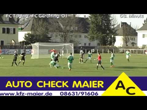 FC Toeging gegen FC Gerolfing