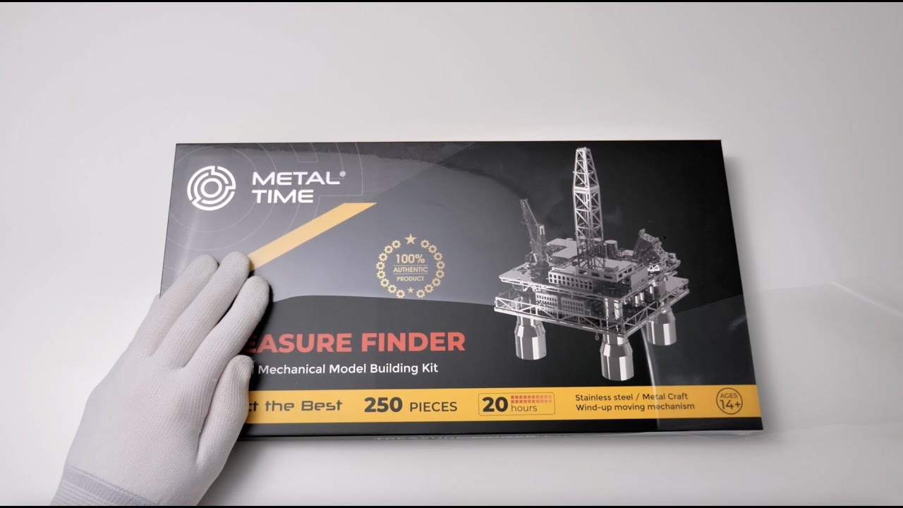 Oceľová stavebnica Treasure Finder