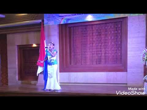 Alodia Vannaya Lomba Lagu Maskot Kota Denpasar "Jempiring Putih