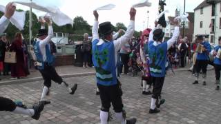 preview picture of video 'Morris Dance in Upton-upon-Severn 04-06-2012'
