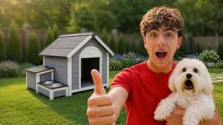 عملت اكبر فيلا ل كلبي 🏡 (عاش فيها)