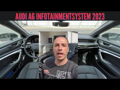Audi A6 MMI Infotainment System / Cockpit 2023/2024 Explanation (German)