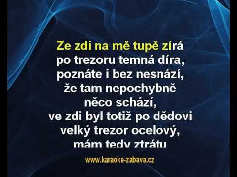Karel Gott - Trezor (karaoke z www.karaoke-zabava.cz)