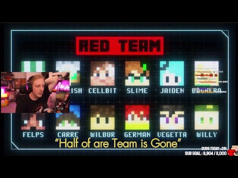 Red Team Chaos! 17 minutes of Minecraft Qsmp Purgatory