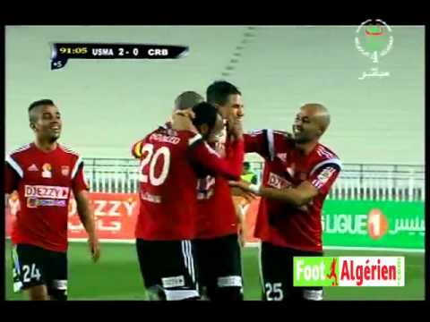 Ligue 1 Algérie (23e journée) : USM Alger 2 - CR Belouizdad 0 (second but signé Meftah)