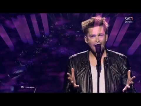 *Eurovision 2013* *Semi Final 1* *10 Lithuania* *Andrius Pojavis* *Something* HD