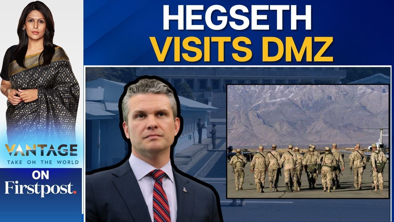 Pete Hegseth Visits Inter-Korean Border Ahead of Talks on U.S. Troops | Vantage with Palki Sharma