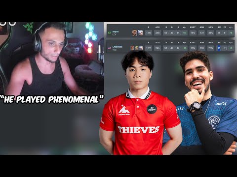 FNS Reacts To 100T Cryo Insane Stats Against Leviatan (DIFFED Aspas)