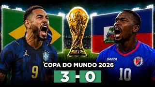 BRASIL CONVENCE E GOLEIA O HAITI | 3 A 0 E PRIMEIRA VITÓRIA NA COPA DO MUNDO!