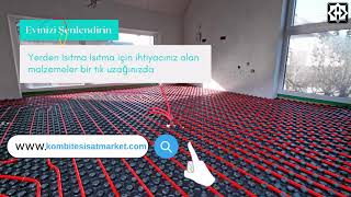 Yerden ısıtma tesisat malzemeleri seçimi