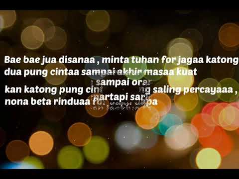 BETA RINDU LIRIK - Rap Mollucan Labrak.ft K-Unit Clan. E_No MC Beat ( Lagu Ambon Terbaru ) 2016.