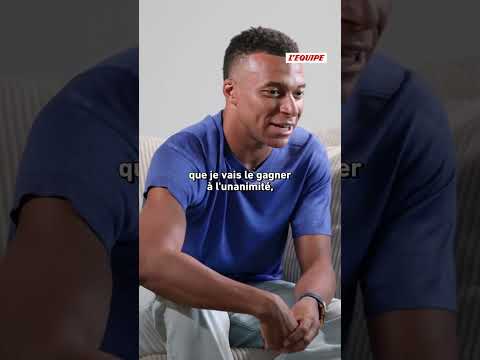 💬 "Pour le Ballon d’Or, je vote pour moi" (Kylian Mbappé) #ballondor #mbappe #dembele