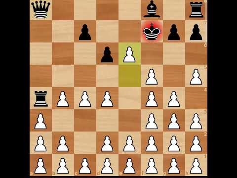 Chess Game : 531 How to play without king chess? #learnchesstrapin30seconds #chess