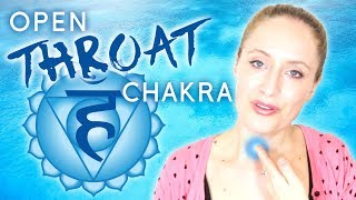 9 Ways To OPEN Your THROAT Chakra (Blue Chakra)