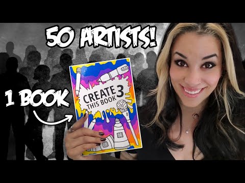 Largest Art Collab on Youtube! Create This Book 3