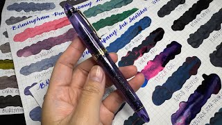 🌸New pen day & ink swatching🌸