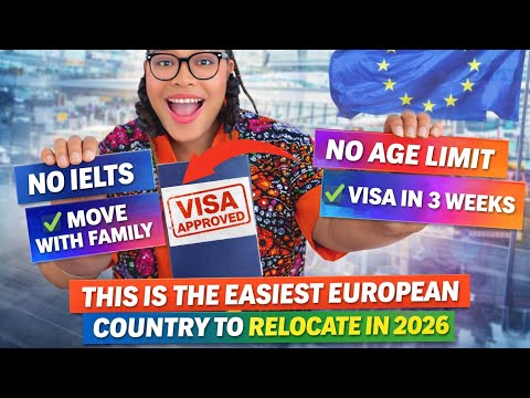 Relocate To This European Country For Free, You Don't Need IELTS,  No Age Limit, Move With Family