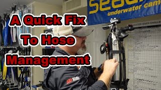 A Temporary "But Quick Fix" For Hose Management
