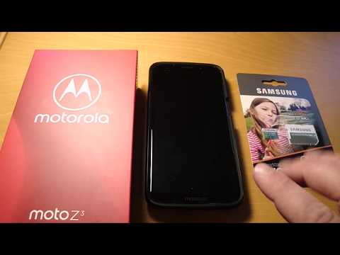 Moto Z3 SD Card Install