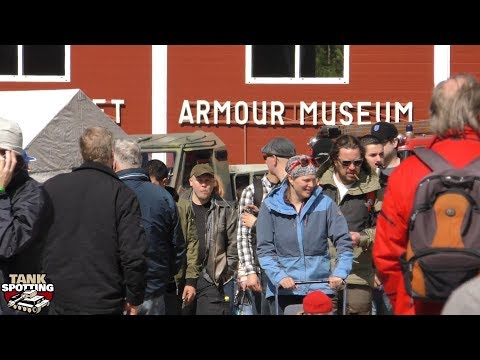 Happy Crowds at the Parola Armour Museum - Vappu / May Day 2017