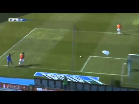 Adrian Colunga Goal Getafe 1-0 Malaga