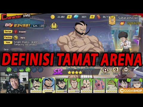 🔥🔥DEFINISI TAMAT BERMAIN ARENA DI GAME OPM!! - ONE PUNCH MAN:The Strongest