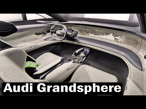 New Audi Grandsphere Interior & design features