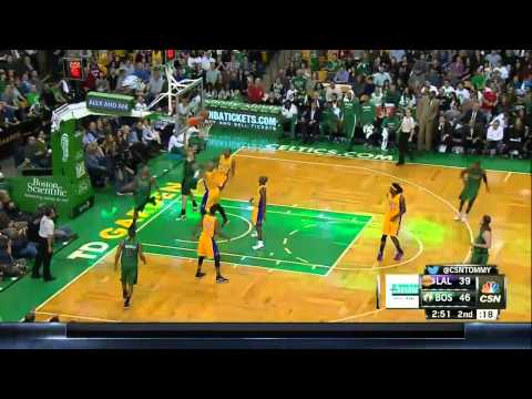 Tyler Zeller Highlights Lakers vs. Celtics 12.05.2014 - 24 Pts, 2 Ast