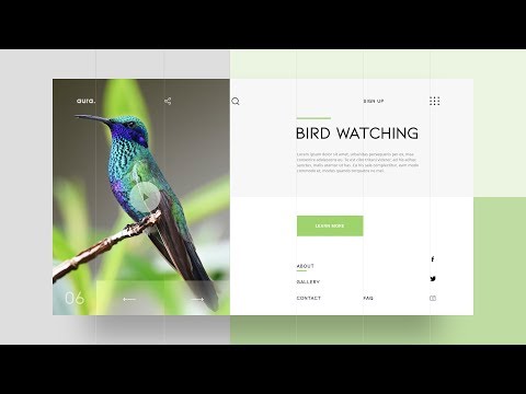 Web Design In Adobe XD | How To Make Website UI Design Using Adobe XD