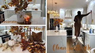 FALL GLAM KITCHEN REFRESH | DEEP CLEANING | DECORATING IDEAS & HAUL
