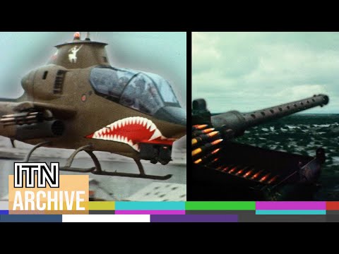 Vietnam War Footage | US Air Cavalry Fly Hunter-Killer Missions Near Hue (1972)