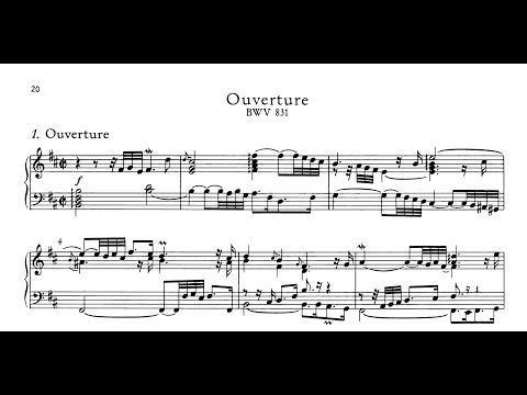 Bach: French Overture, BWV 831 (Sokolov)