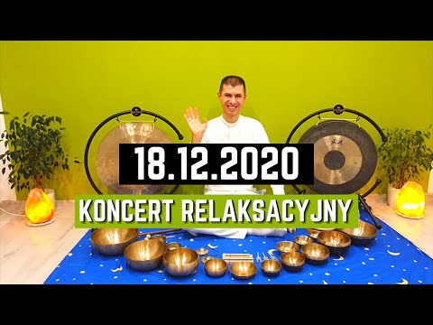 Koncert Relaksacyjny - 18.12.2020 - Relaxing Sound Bath: Peter Hess Singing Bowls