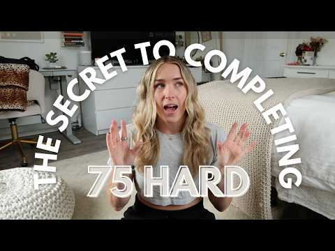 what you NEED to know before starting 75 Hard | how you can make 75 Hard easier (& sustainable)