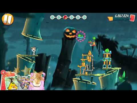 ANGRY BIRDS 2 - Bamboo Forest : Snotting Hill - Level 285