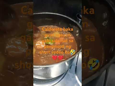 caldereta baka thank you short vedeo #lutongilokano