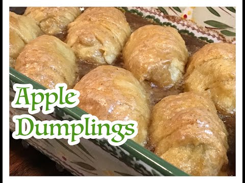 Simple Apple Dumplings Recipe | Southern Style