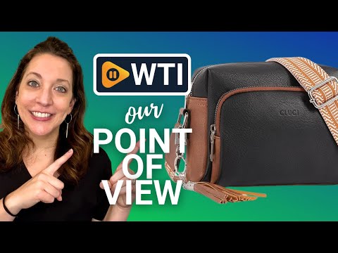 CLUCI Crossbody Purse - WTI product video review
