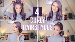 How to: Four Curly Hairstyles ad | Inthefrow