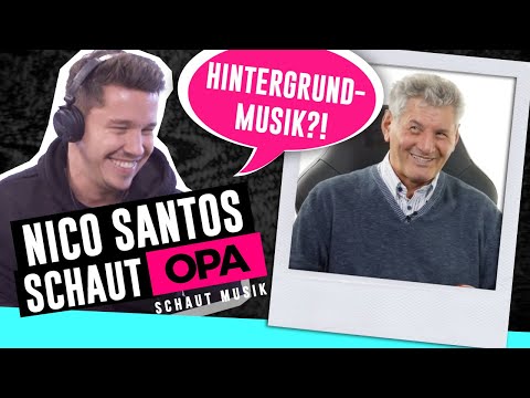 Nico Santos schaut "Opa schaut Musik - Nico Santos (Play With Fire)"