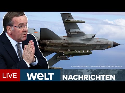 Video Thumbnail: UKRAINE-KRIEG: Taurus gegen Putins Terror-Krieger? Plötzlich hat Pistorius Bedenken | Livestream