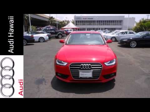 2013 Audi A4 Honolulu, HI #A3911 - SOLD