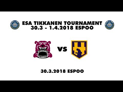 Esa Tikkanen Tournament, D2: Kiekko-Karhut vs. Hunters