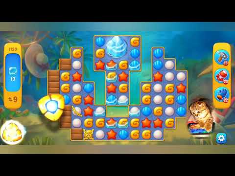 Fishdom 2022, no Boosters,  1130  level  -  прохождение без бустеров,  1130  уровень.