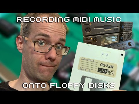 Recording MIDI Music onto Floppies
