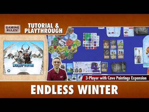 Endless Winter: Cave Paintings - Tutorial & Playthrough