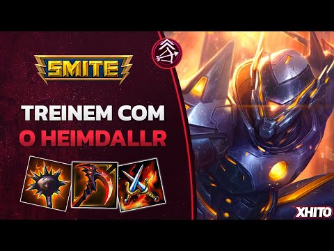 Joguem com ele, É BRUTO DEMAIS! HEIMDALLR ADC - ⚡ Smite BR Conquista