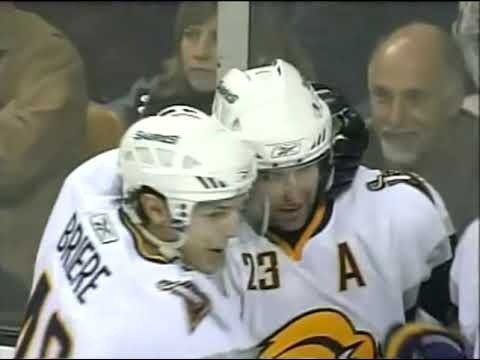 Buffalo Sabres vs. Boston Bruins 2/1/07 - ALL SABRES GOALS