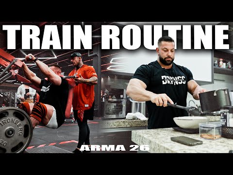 LEG DAY MAIS INSANO DE TODA HELLWEEK + MINHA ROTINA PRÉ TREINO | PROJETO ARMA 26